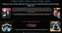 Desktop Screenshot of ilovemillerlite.com